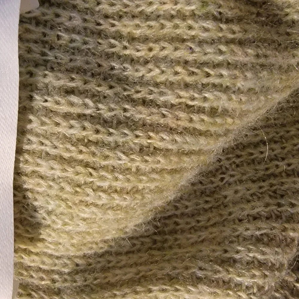 Distressed, Frayed Edge Puppy Sigh Greenish- Yellow Tank Top - Picture 2 of 9
